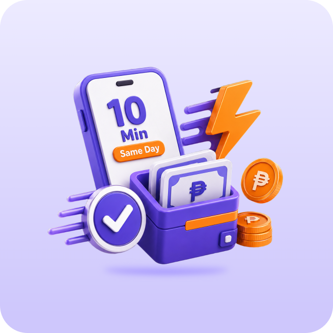 Get Funds in Minutes